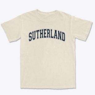 Sutherland Elementary School Varsity Arch Premium Heavyweight T-shirt
