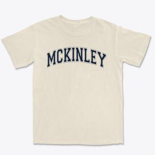 Mckinley Elementary School Varsity Arch Premium Heavyweight T-shirt