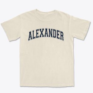 Alexander Graham Bell Montessori School Varsity Arch Premium Heavyweight T-shirt