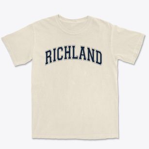 Richland Elementary School Varsity Arch Premium Heavyweight T-shirt