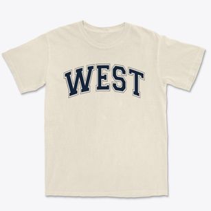 West Elementary School Varsity Arch Premium Heavyweight T-shirt