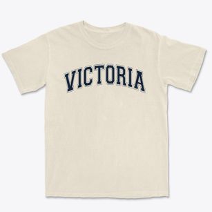 Victoria Elementary School Varsity Arch Premium Heavyweight T-shirt