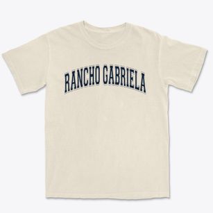 Rancho Gabriela Elementary School Varsity Arch Premium Heavyweight T-shirt