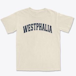Westphalia Elementary School Varsity Arch Premium Heavyweight T-shirt