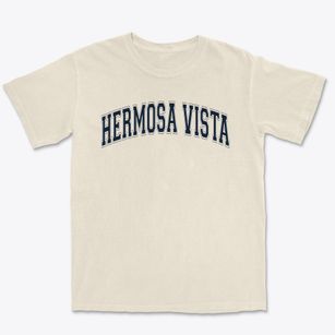 Hermosa Vista Elementary School Varsity Arch Premium Heavyweight T-shirt