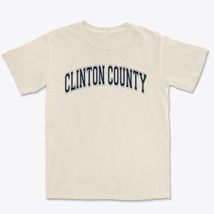 Clinton County High School Varsity Arch Premium Heavyweight T-shirt