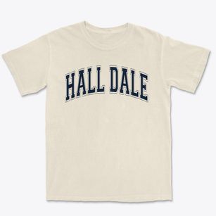Hall Dale Middle School Varsity Arch Premium Heavyweight T-shirt