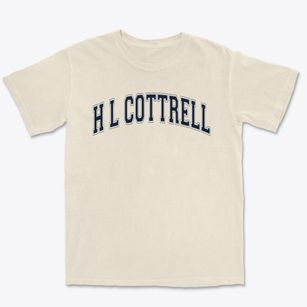 H L Cottrell Elementary School Varsity Arch Premium Heavyweight T-shirt