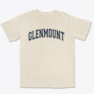 Glenmount School Varsity Arch Premium Heavyweight T-shirt