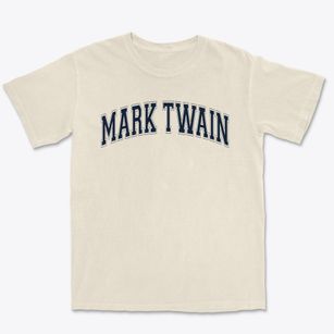 Mark Twain Elementary School Varsity Arch Premium Heavyweight T-shirt