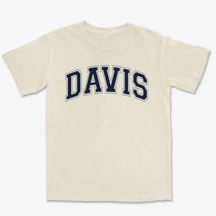 Davis Junior High School Varsity Arch Premium Heavyweight T-shirt