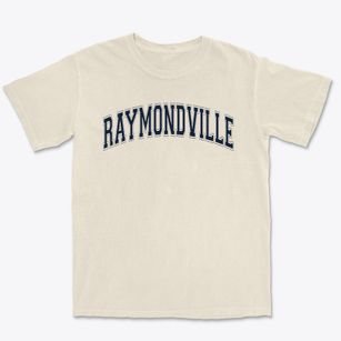 Raymondville R7 Elementary School Varsity Arch Premium Heavyweight T-shirt