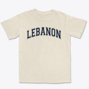 Lebanon High School Varsity Arch Premium Heavyweight T-shirt