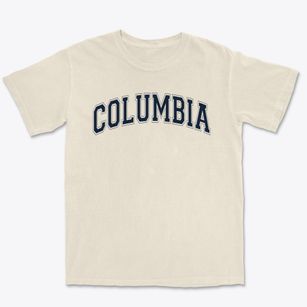 Columbia Elementary School Varsity Arch Premium Heavyweight T-shirt