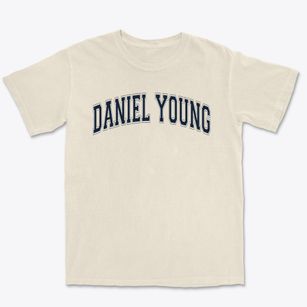 Daniel Young Elementary School Varsity Arch Premium Heavyweight T-shirt