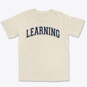 Learning Center Varsity Arch Premium Heavyweight T-shirt