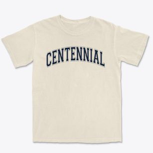 Centennial High School Varsity Arch Premium Heavyweight T-shirt