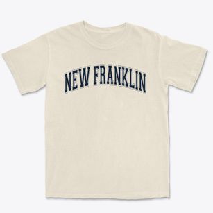 New Franklin Elementary School Varsity Arch Premium Heavyweight T-shirt