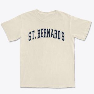 Saint Bernard's School Varsity Arch Premium Heavyweight T-shirt