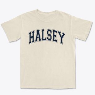 Halsey Junior High School Varsity Arch Premium Heavyweight T-shirt