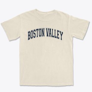 Boston Valley Elementary School Varsity Arch Premium Heavyweight T-shirt