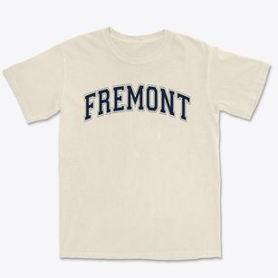 Fremont Elementary School Varsity Arch Premium Heavyweight T-shirt