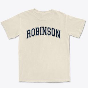 W.h. Robinson Elementary School Varsity Arch Premium Heavyweight T-shirt