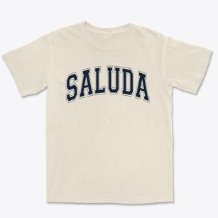 Saluda Elementary School Varsity Arch Premium Heavyweight T-shirt