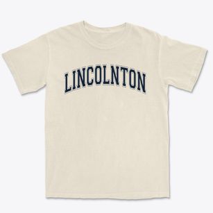 Lincolnton Middle School Varsity Arch Premium Heavyweight T-shirt