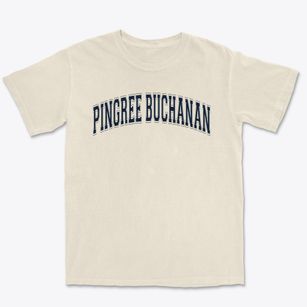 Pingree Buchanan School Varsity Arch Premium Heavyweight T-shirt