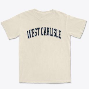 West Carlisle Elementary School Varsity Arch Premium Heavyweight T-shirt