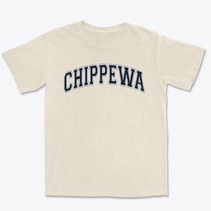 Chippewa High School Varsity Arch Premium Heavyweight T-shirt