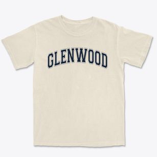 Glenwood Early Childhood Center Varsity Arch Premium Heavyweight T-shirt