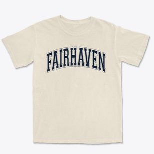 Fairhaven Elementary School Varsity Arch Premium Heavyweight T-shirt