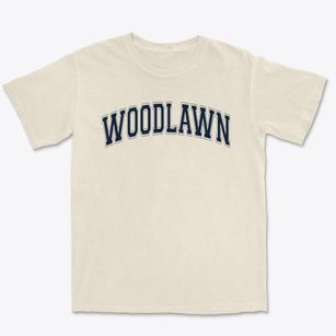 Woodlawn School Varsity Arch Premium Heavyweight T-shirt
