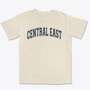 Central East Middle School Varsity Arch Premium Heavyweight T-shirt