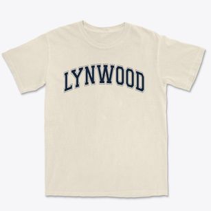 Lynwood Elementary School Varsity Arch Premium Heavyweight T-shirt