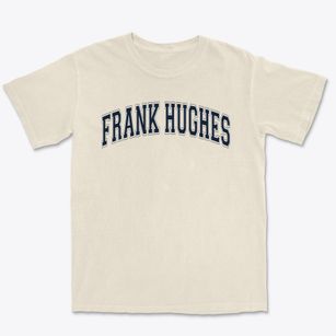 Frank Hughes School Varsity Arch Premium Heavyweight T-shirt