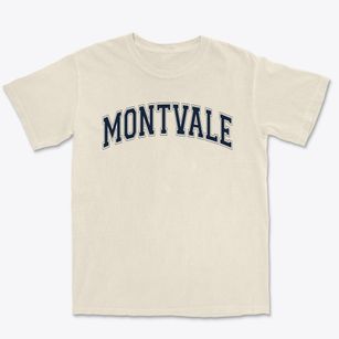 Montvale Elementary School Varsity Arch Premium Heavyweight T-shirt