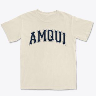 Amqui Elementary School Varsity Arch Premium Heavyweight T-shirt