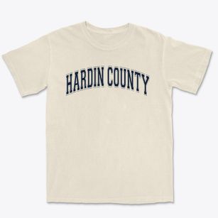 Hardin County Middle School Varsity Arch Premium Heavyweight T-shirt