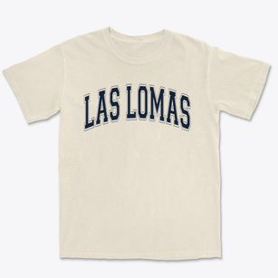 Las Lomas Elementary Varsity Arch Premium Heavyweight T-shirt