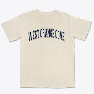 West Orange Cove Education Center Varsity Arch Premium Heavyweight T-shirt