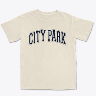 City Park Elementary School Varsity Arch Premium Heavyweight T-shirt