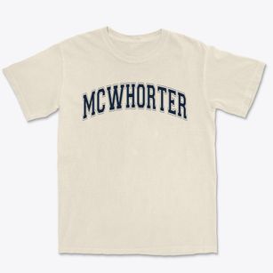 Mcwhorter Elementary School Varsity Arch Premium Heavyweight T-shirt