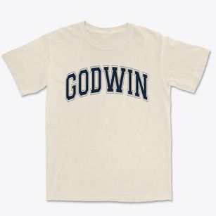 Godwin Elementary School Varsity Arch Premium Heavyweight T-shirt