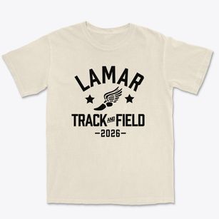 Lamar High School Track and Field Premium Heavyweight T-shirt