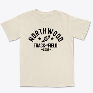 Northwood Elementary School Track and Field Premium Heavyweight T-shirt