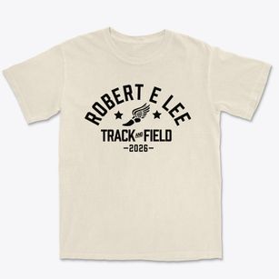 Robert E Lee Elementary School Track and Field Premium Heavyweight T-shirt
