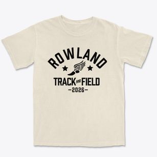 Rowland Elementary School Track and Field Premium Heavyweight T-shirt